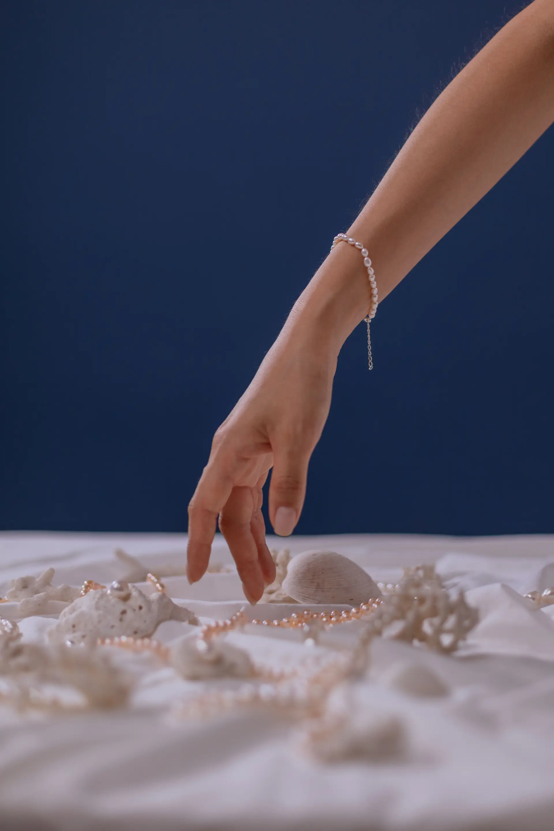 Custom pearl necklace design